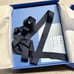 Smythson Blue Gift Box with Tissue Paper & Ribbon EUC.