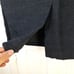 WHBM 100% Cotton Black Textured Knit Pencil Skirt Sz 12