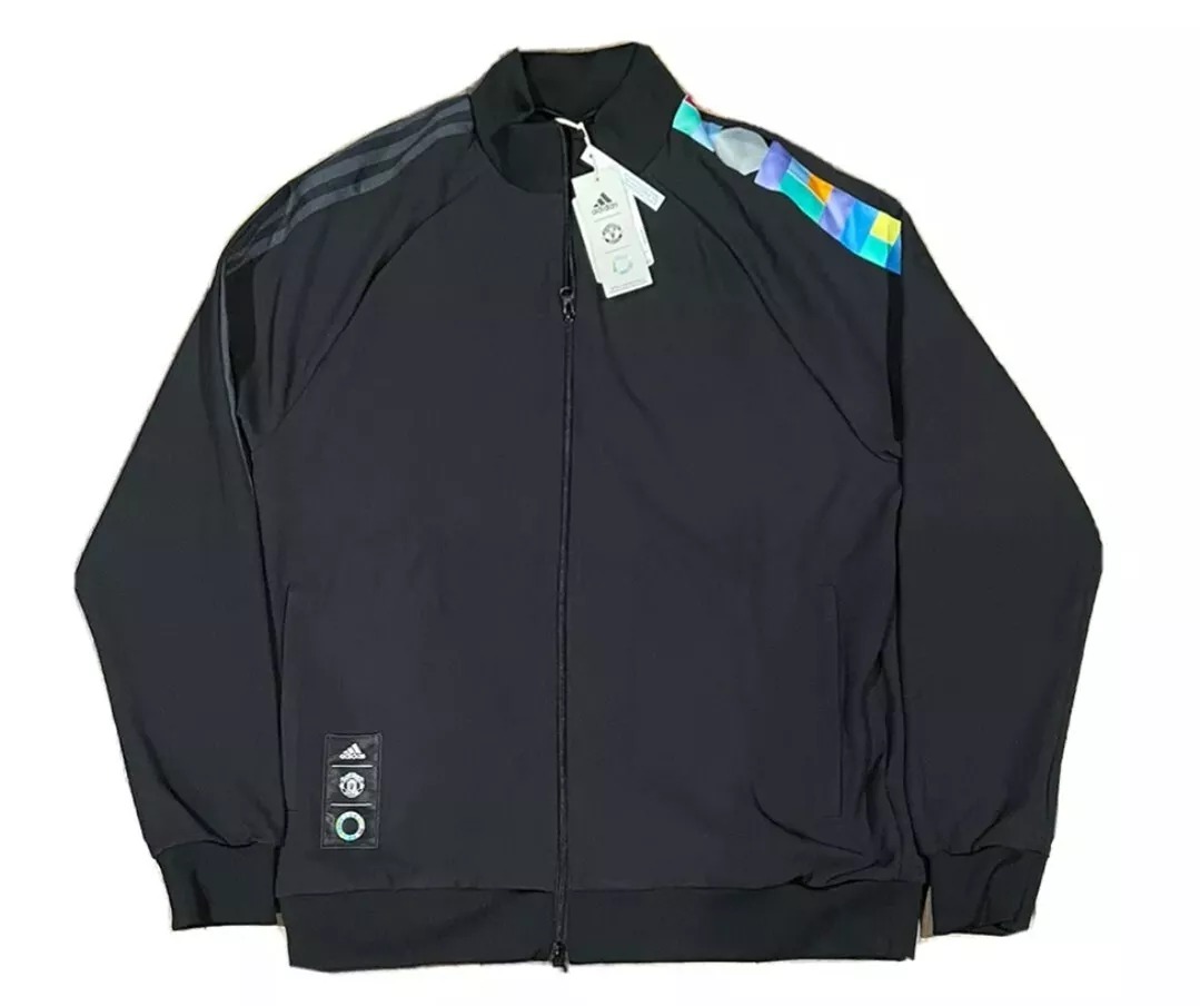 Manchester United X Peter Saville Adidas Track Top Jacket; Men’s L