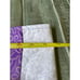 Handmade Purple Floral Fabric Quilt Baby Blanket