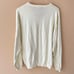 BOAST Men’s Cotton V-neck Sawgrass Sweater in Yellow
