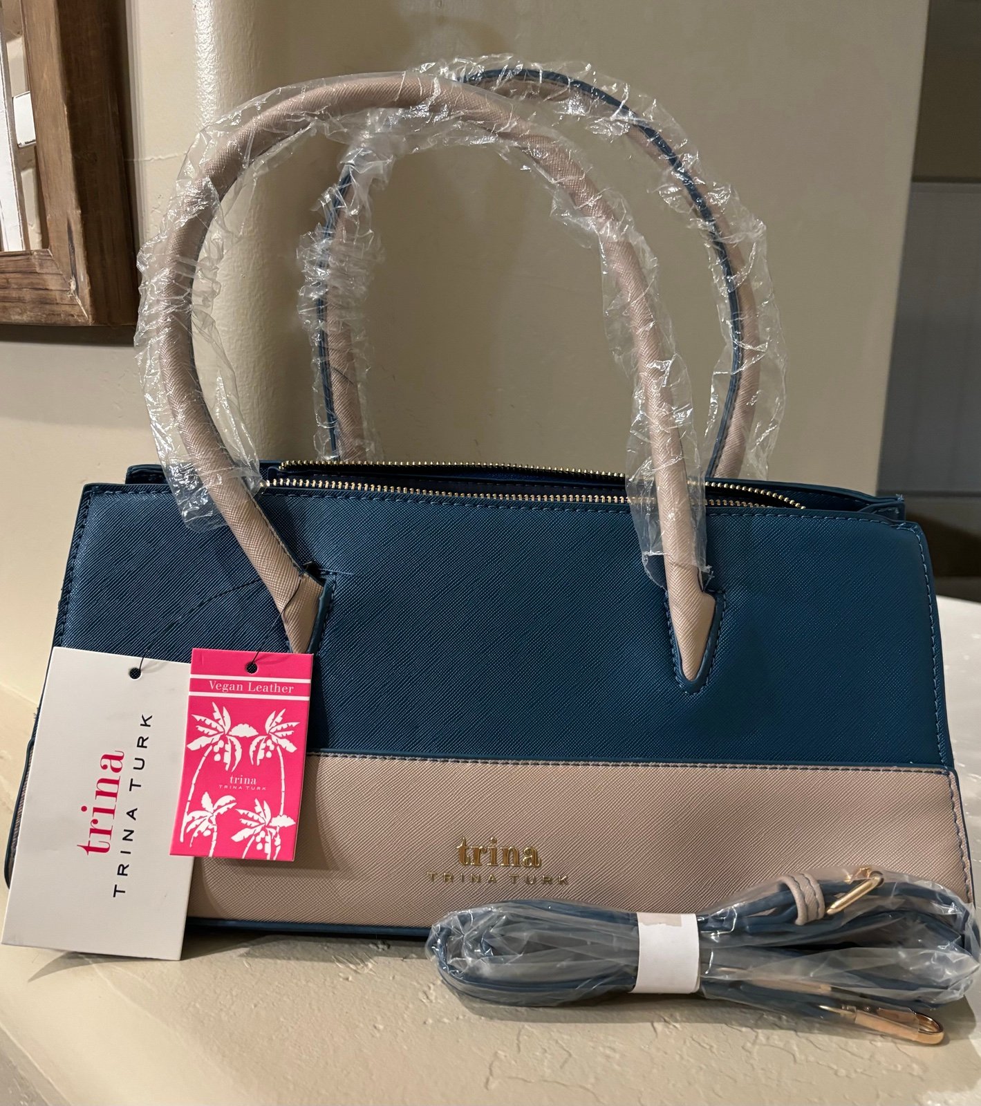 Trina Turk Colorblock Satchel