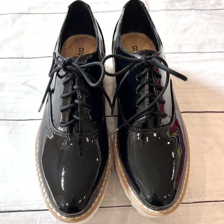 H&M Black Lace-up Shoes