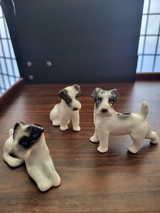 Vintage Erphilia Dog Figurines
