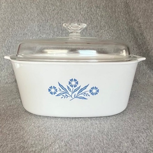Corning Ware Cornflower Blue A-5-B Casserole Dish with Lid