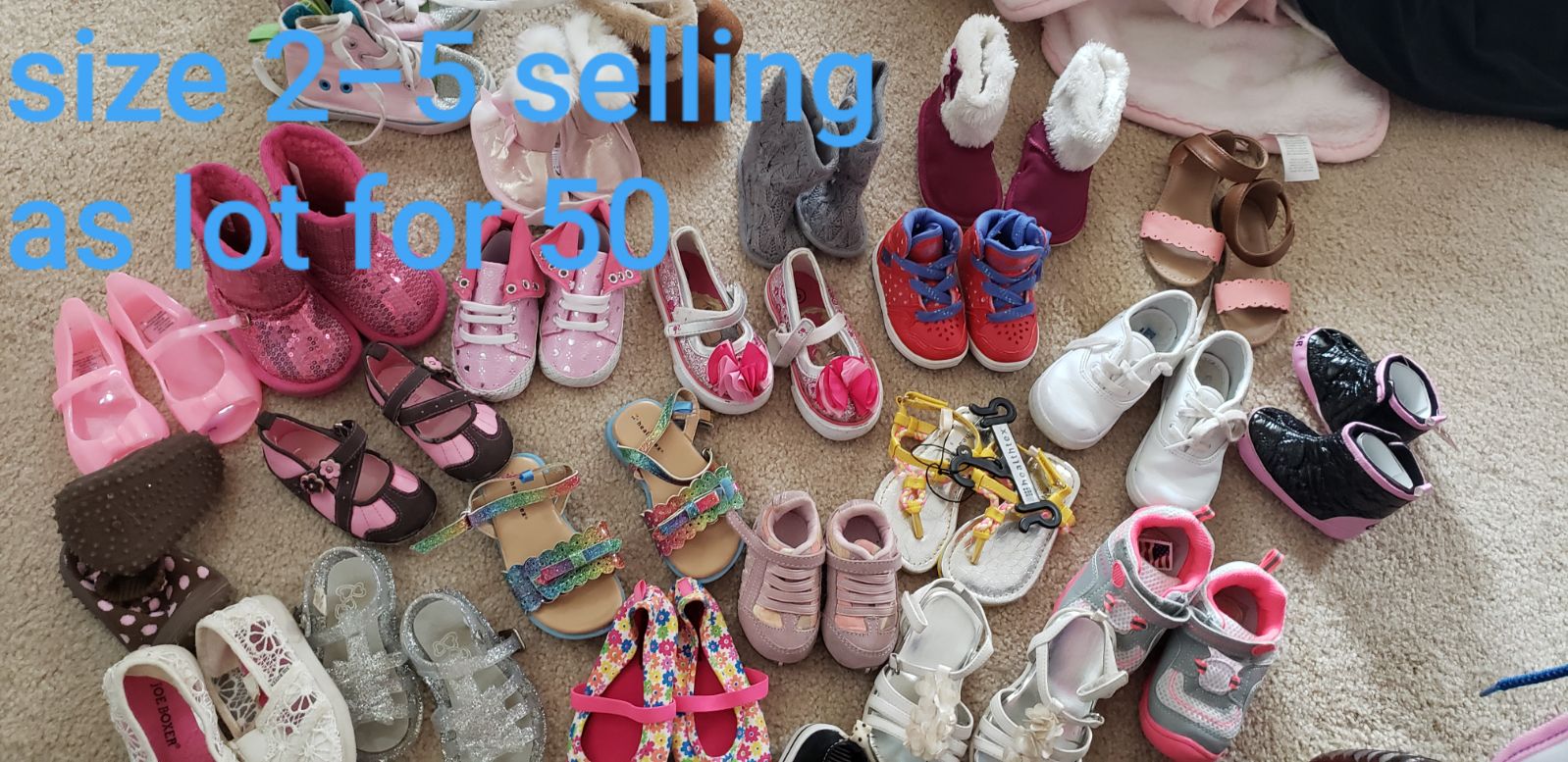 baby girl shoes lot all for 50