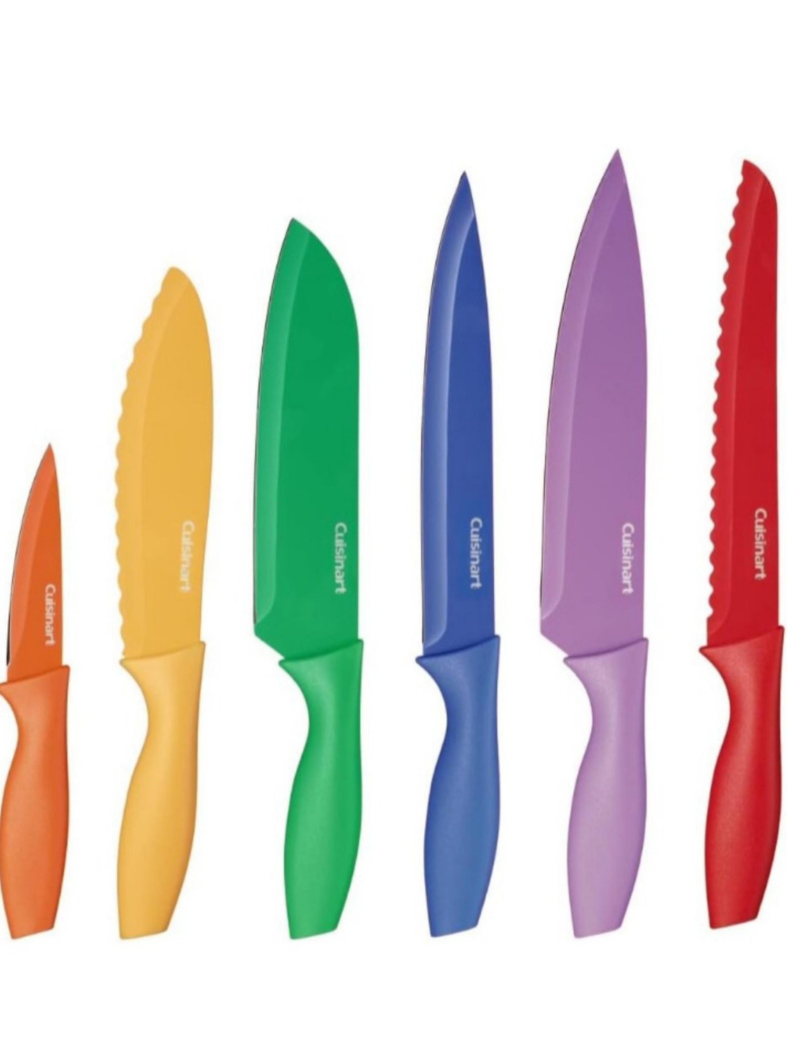 Cuisinart 12-Piece Kitchen Knife Set, Multicolor