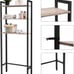 Over The Toilet Storage, 3-Tier Industrial Bathroom Organizer