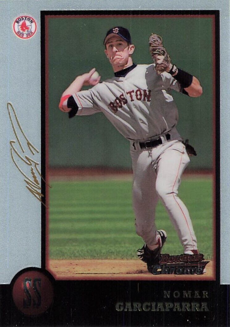 1998 BOWMAN CHROME GOLDEN ANNIVERSARY - NOMAR GARCIAPARRA #1 #37 of 50 Made!!!