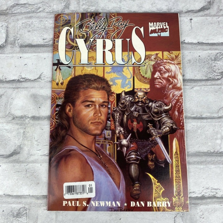 Marvel Music Comics BILLY RAY CYRUS 1995 Graphic Story Book