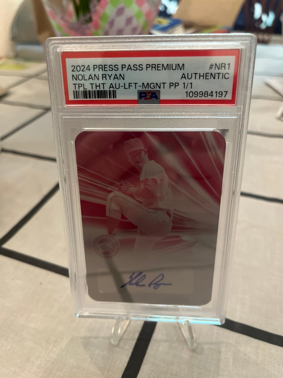 2024 Press Pass Premium Nolan Ryan Auto