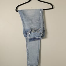 True Religion Jennie Curvie Mid Rise Super Skinny Jeans (34)