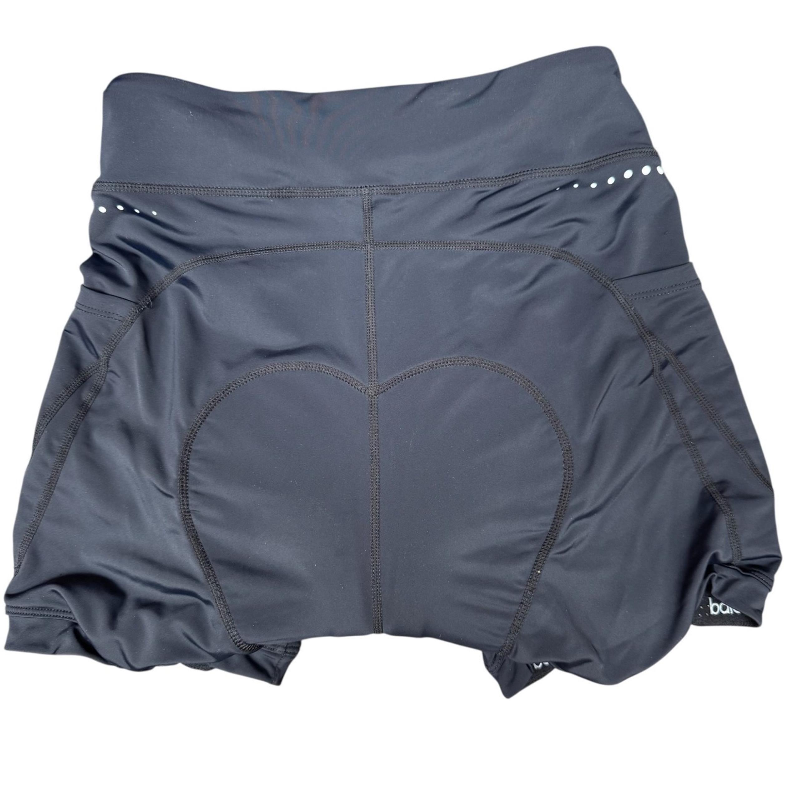 Baleaf Cycling Shorts Womens Black Padded Stretch Moisture-Wicking Outdoor SM