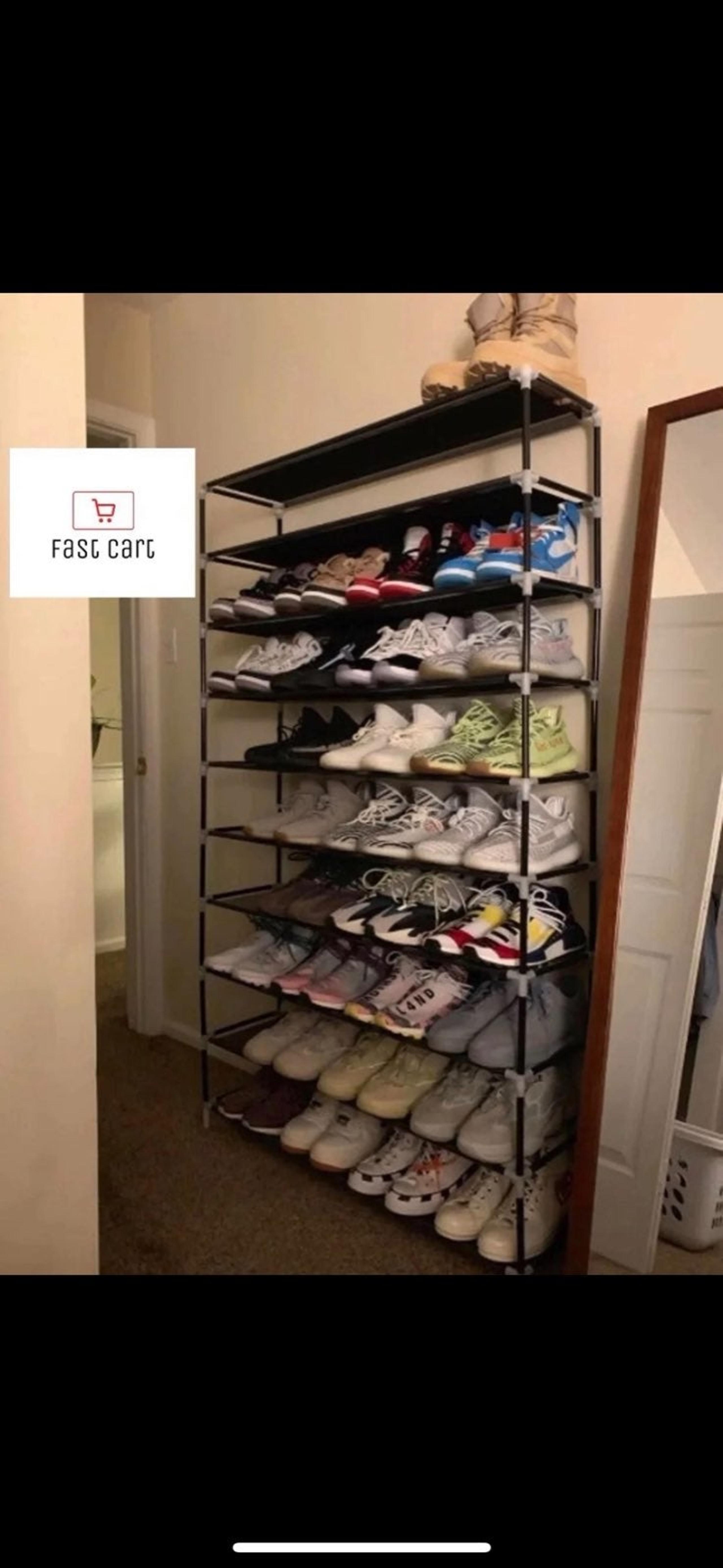 10 tier Shoe rack