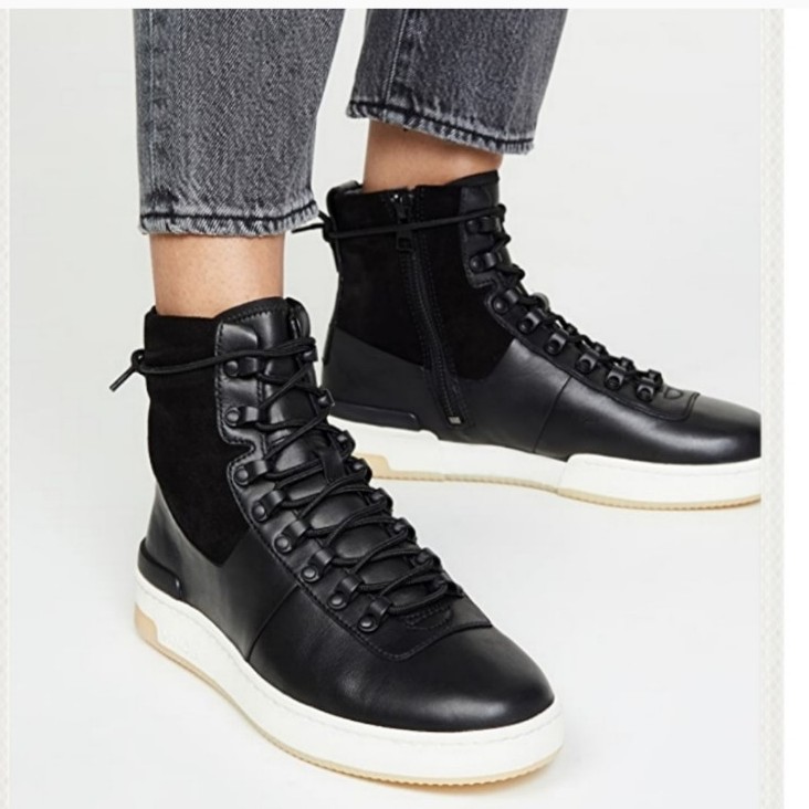 NIB Vince Rowan High Top Sneaker - Women's Size 5