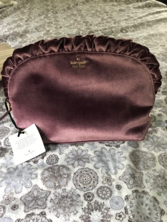Kate Spade velvet bag