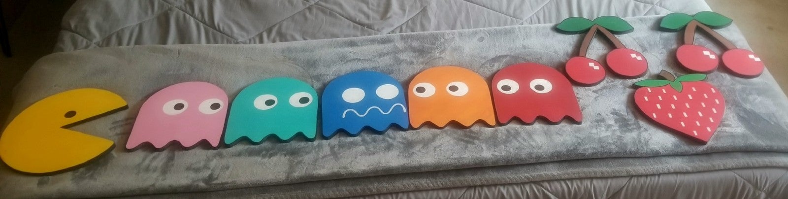 Pac-man wall art