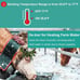 New 2Pcs 250 Watt Water De-Icer Farm Use Ponds Cattle Horse Troughs, Bird Baths