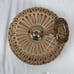 Hemp Rope Woven Pendant Light 12.6 in, Fixture Chandelier Light for Dining Room