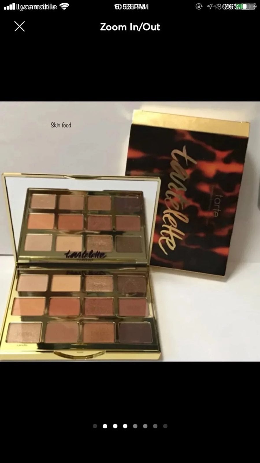 Toasted eyeshadow palette