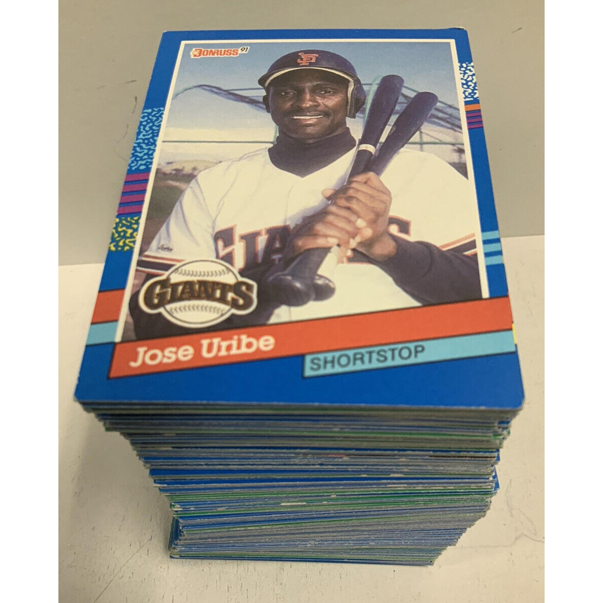 1991 Donruss Baseball 200 Trading Card Lot GnuTradingCards