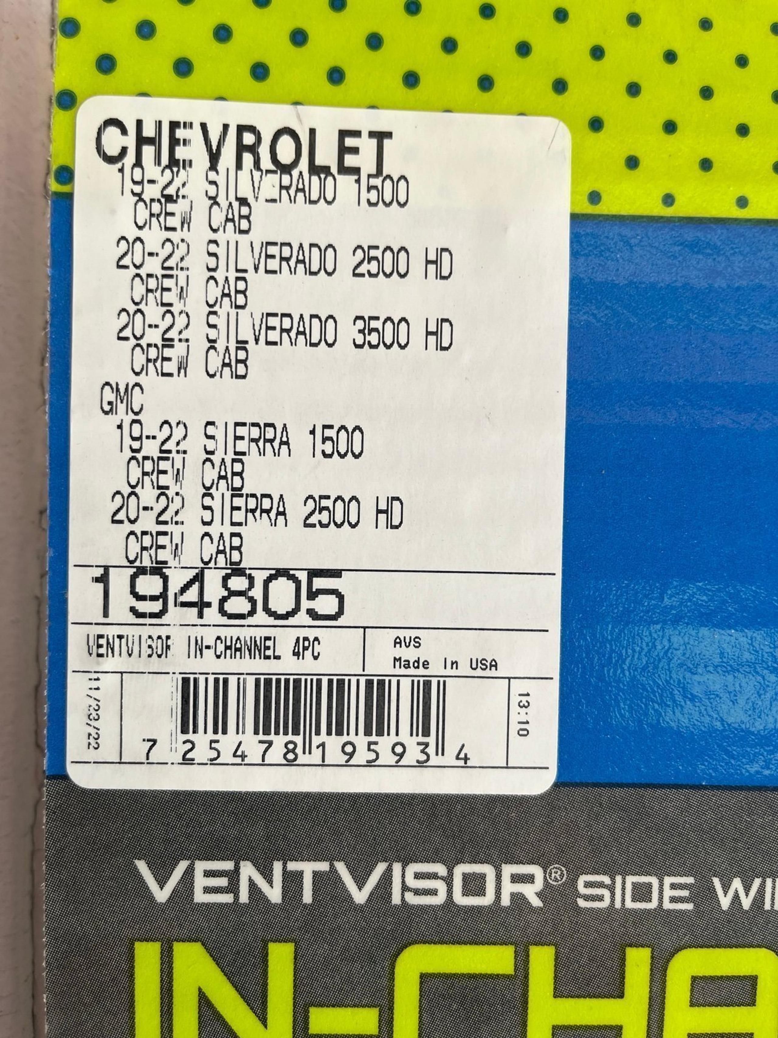 Rain Guard (2019 - 2022, Chevy/GMC, 1500 2500 3500)