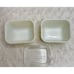 Vintage Pyrex Yellow Refrigerator Dish 501B 1-1/2 Cup w/ Lid USA-2 Dishes 1 Lid