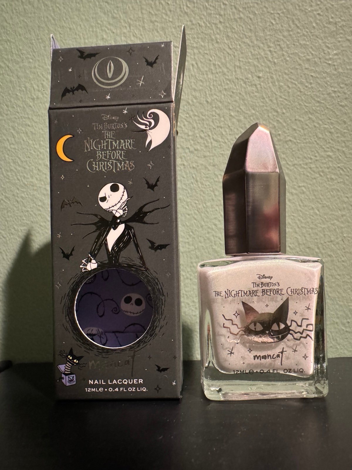 Mooncat Nightmare Before Christmas What a Brilliant Nose Nail Polish BNIB