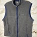 Mens Patagonia Fleece Vest Gray/Blue Size Large