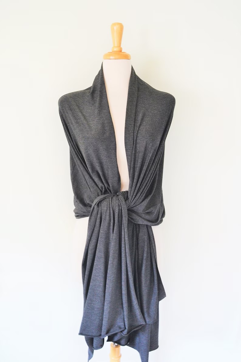 Tshirt Large Cotton Wrap shawl scarf Oversized Travel Wrap Travel Scarf