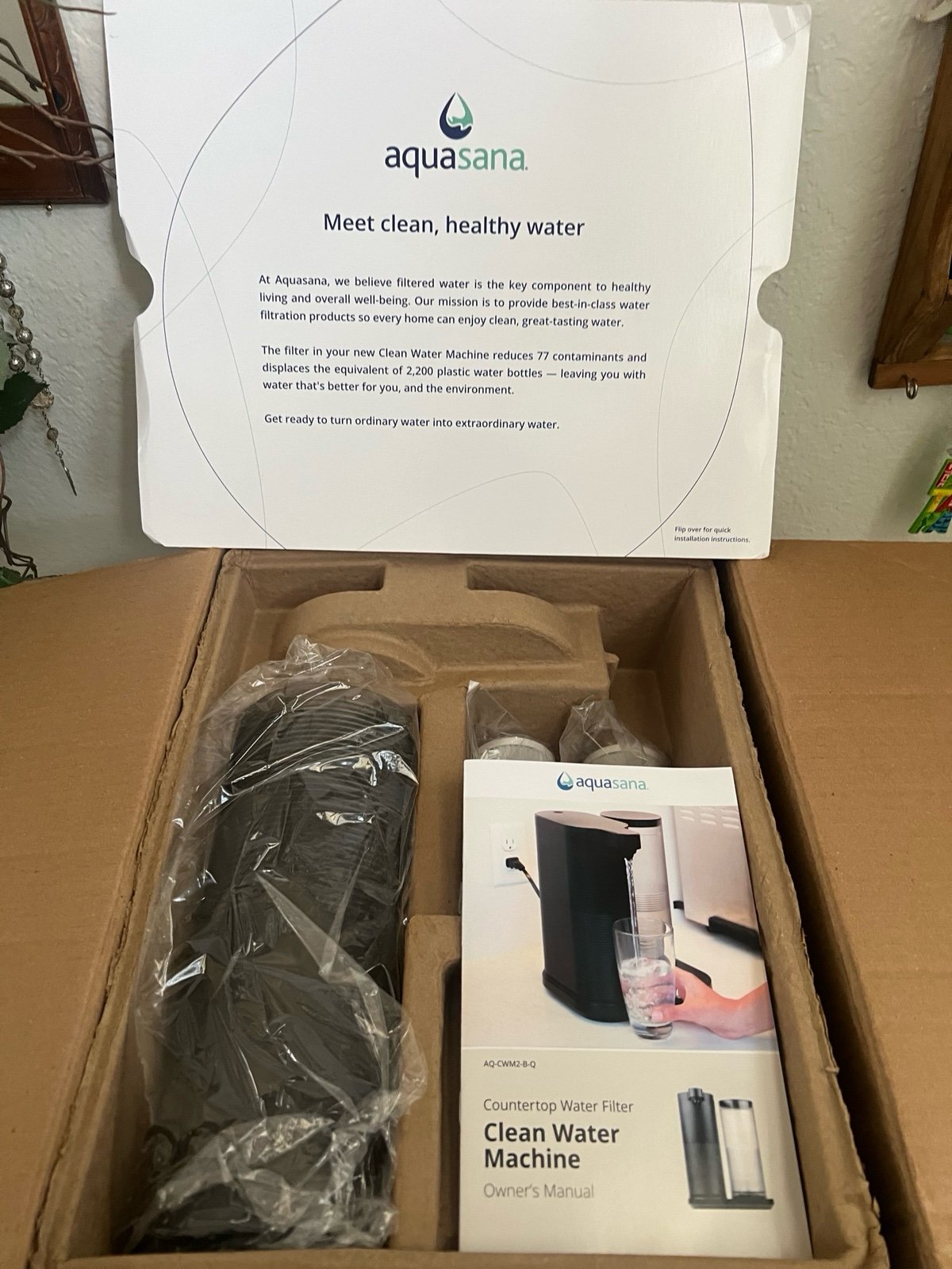 Aquasana water filter system