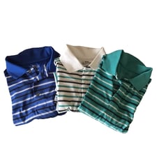 PGA Tour Set of 3 Men’s Golf Shirts Size L