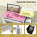 Home Office Computer Desk Space-saving Study Writing Desk with Keyboard Tray