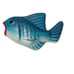 B. Studios Four Chalkware Anthropomorphic Vintage MCM Kitschy Fish Wall Decor