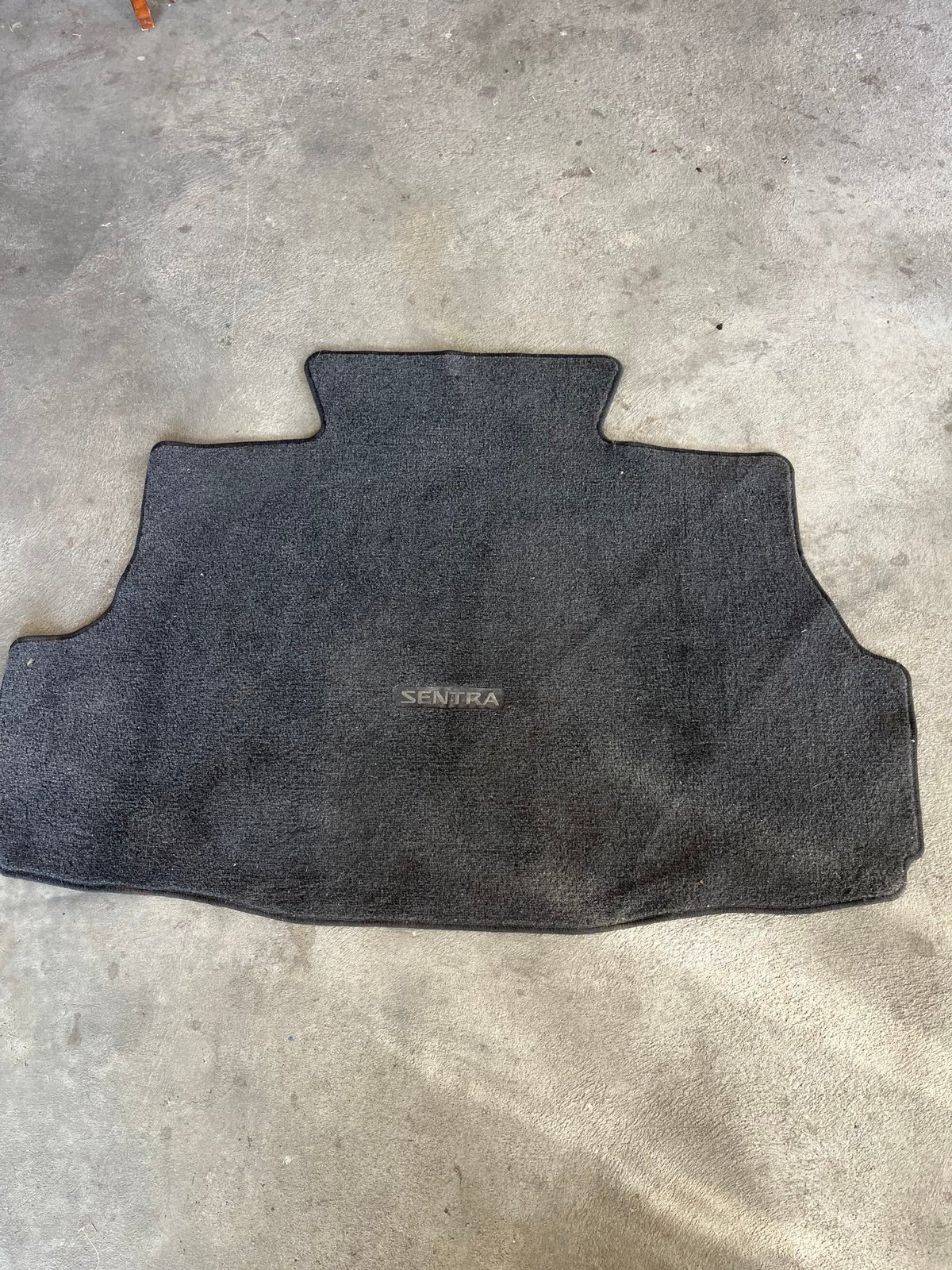 2006 NISSAN SENTRA TRUNK CARGO CARPET MAT RUG COVER WITH LOGO OEM
