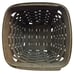 Longaberger Tall Tissue Basket with Lid Deep Brown Rare 2006 DW Signature