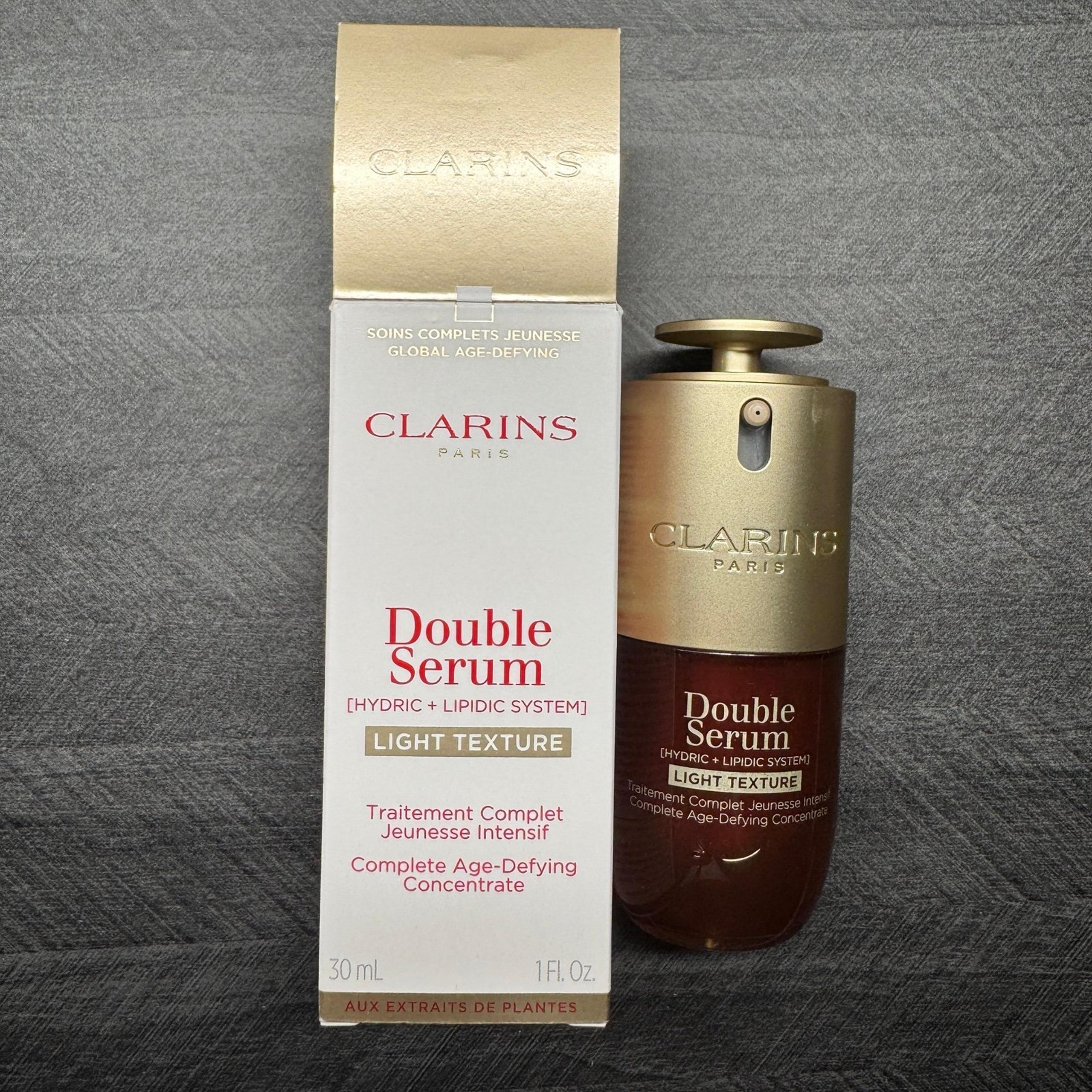 Clarins Paris Double Serum Light Texture Complete Age-Defying Concentrate 30ml