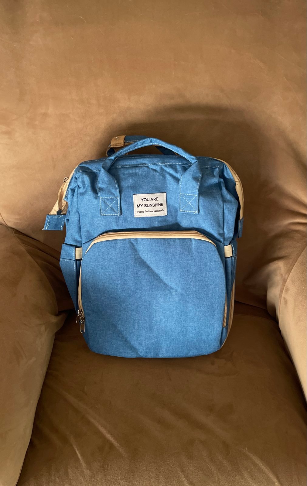 Diaper bag Backpack You are my sunshine