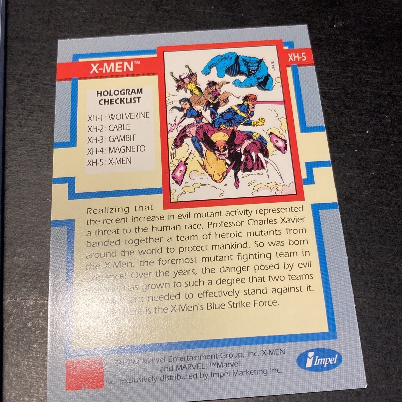 X men comic cards # Collectible