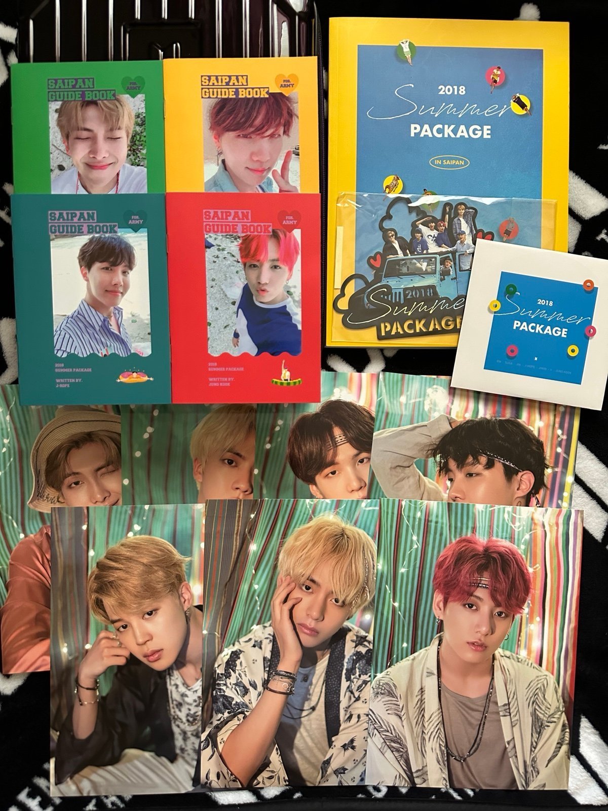 BTS 2018 Summer Package In Saipan Out Box White Full Set