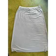 NWOT Eileen Fisher Medium Maxi Tencel Skirt Tan Beige