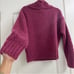 Equipment Femme Cowl Neck Ribbed Raspberry Ledra Sweater - NWT - XS