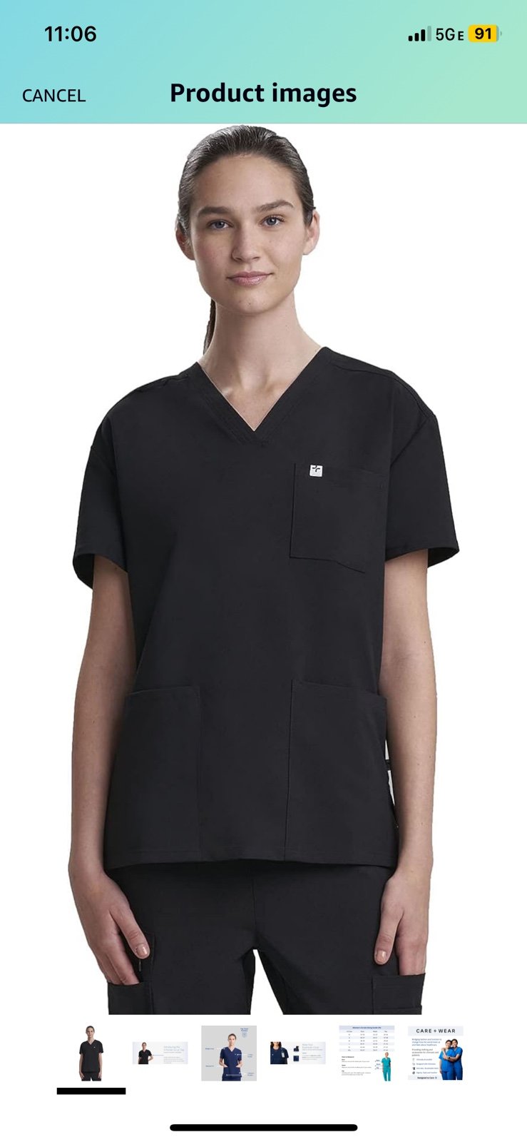 Care+Wear Scrub Top