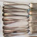 Vintage antique silver plate flatware