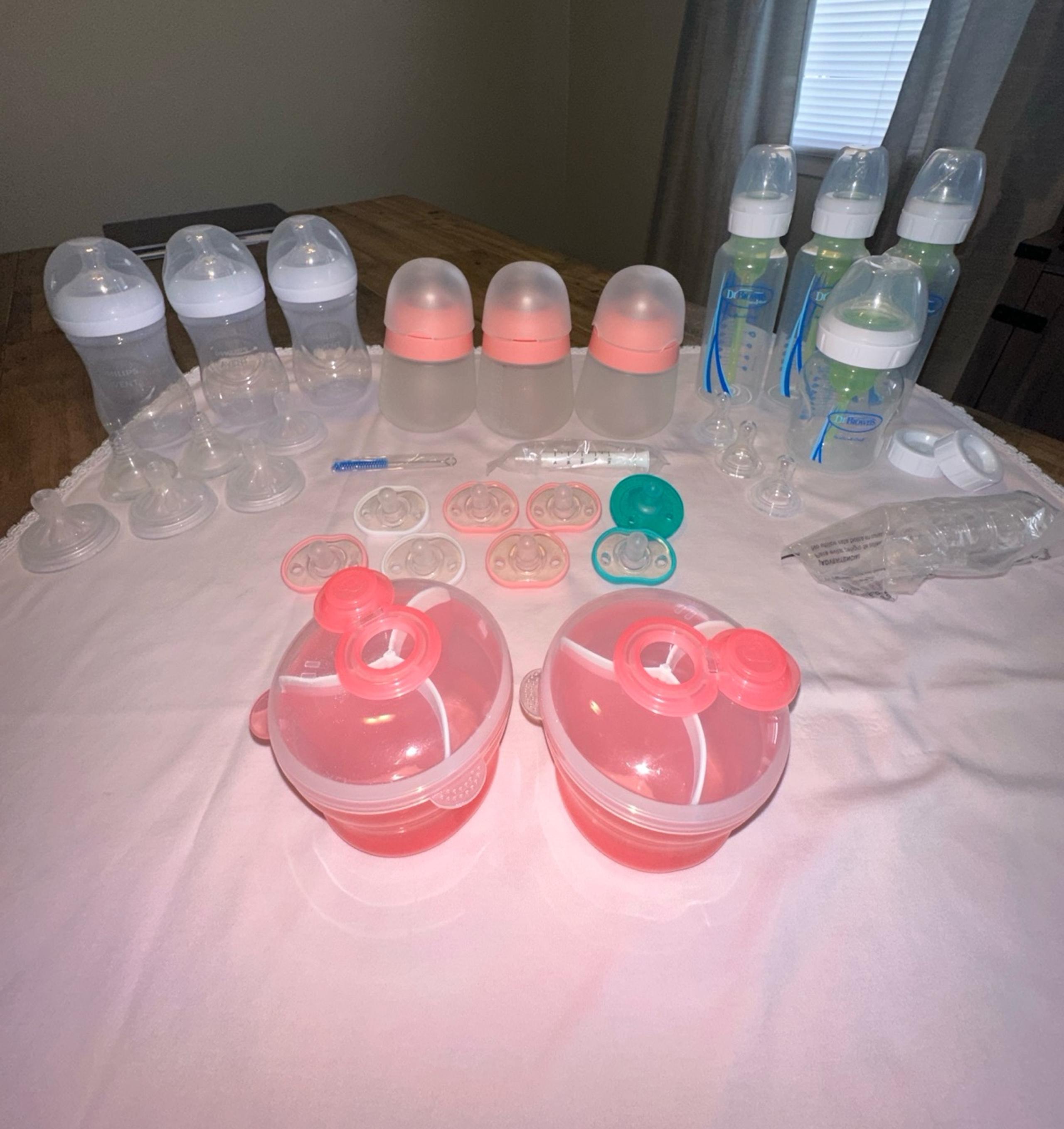 Baby Bottles and Nipples, Pacifiers BUNDLE**