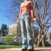 MUDD Jeans the Original lightwash bootcut midrise jeans
