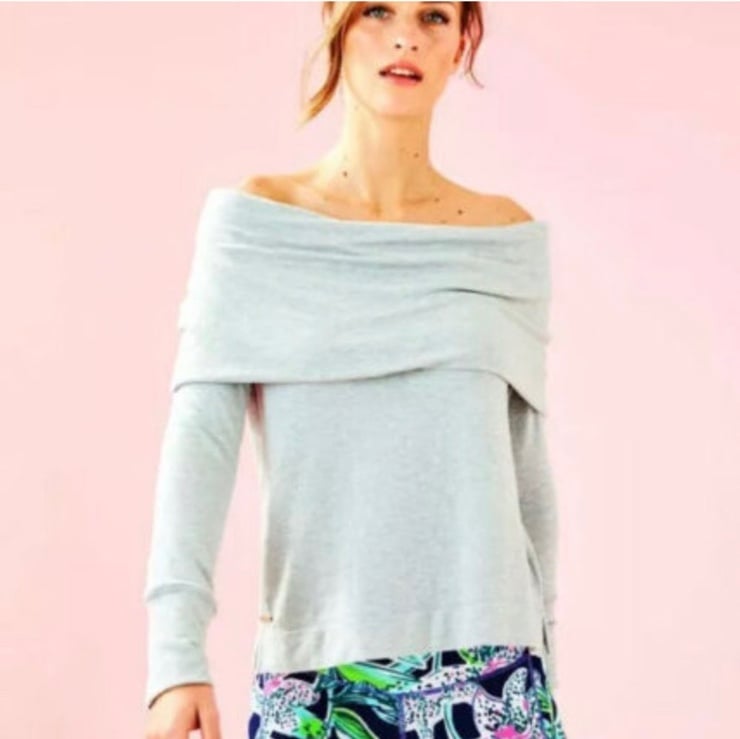 Lilly Pulitzer Belinda Off Shoulder Sweater size small