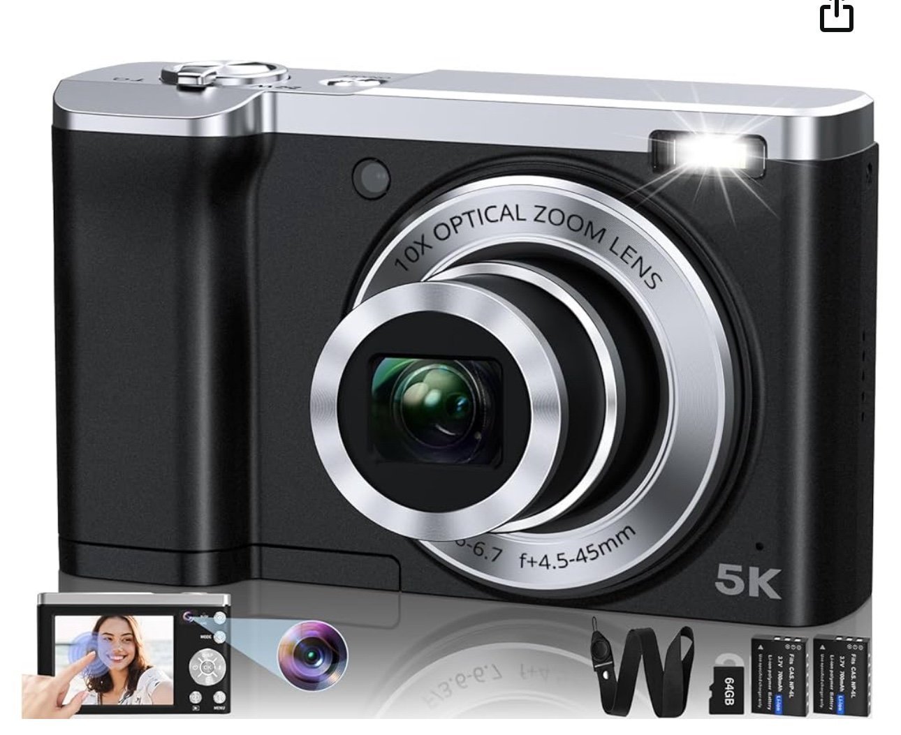 5K Digital Camera 2024