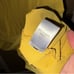 IC by Connie K Boat Neck Stand Collar Balloon Top Acid Neon Yellow Size Large