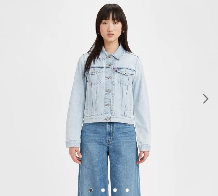 NWT Levi’s Original Trucker Jacket - Worn in Indigo - XS